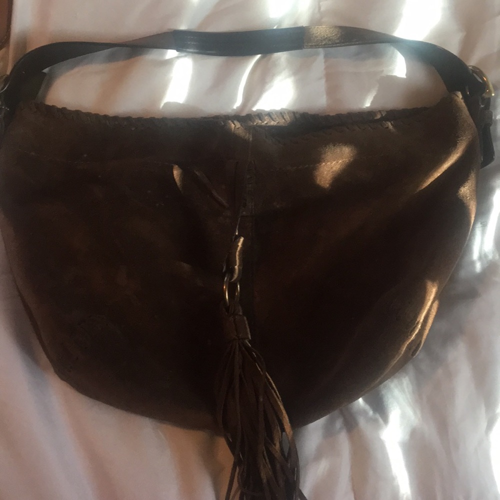 Brown Coach bag